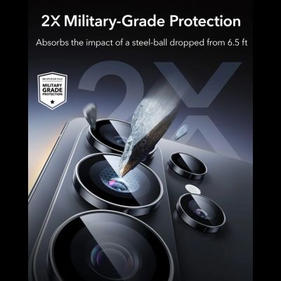 4. ESR Armorite Camera Protector for Samsung Galaxy S26 Ultra - Black
