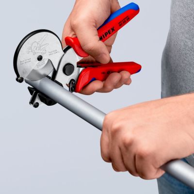 52. KNIPEX PIPE CUTTER FOR COMPOSITE AND PLASTIC PIPES