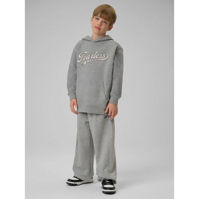 4. Boys' wide leg sweatpants 4F4FJRSS26TTROM1731-27M