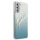 4. Guess GUHCS21MPCUGLSBL S21+ G996 blue/blue hardcase Glitter Gradient Script