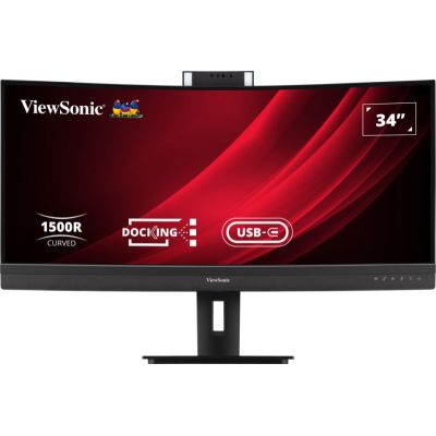 Sonic VG3457CV 34 Curved LED Monitor 2K 21:9 3 - Flat Screen - 86.4 cm