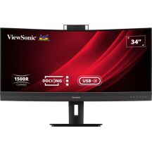 Sonic VG3457CV 34 Curved LED Monitor 2K 21:9 3 - Flat Screen - 86.4 cm