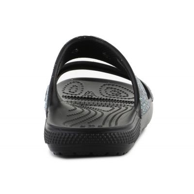 10. Crocs Classic Glitter Sandal Jr 207788-0C4