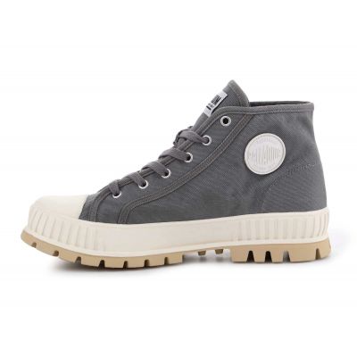 5. Palladium Pallashock Mid OG Granite Gray U shoes 76681-070-M