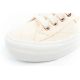 15. Lee Cooper women's lace sneakers beige platform