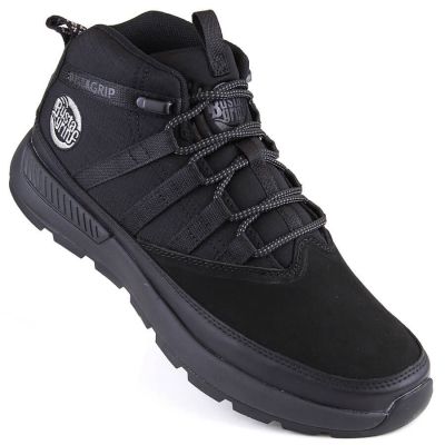 9. Bustagrip M MRM9A Black Leather Ankle Boots