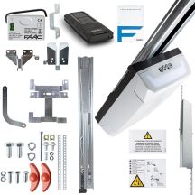 FAAC D1000 FDS electromechanical garage door operator (operator with built-in controller, XF-FDS/433-868 radio communication module, XT2-FDS radio remote control and necessary mounting accessories - The set does not include a guide rail)