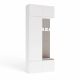 8. HAGA II 1SZ1W Hallway Wardrobe, White