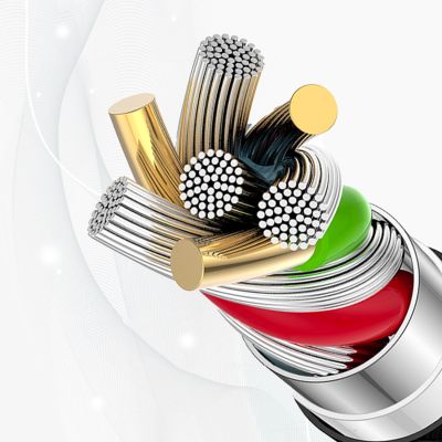 8. Dudao L9C 65W USB-C - USB-C 1m Cable - Black