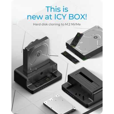 3. ICY BOX IB-2914MSCL-C31 USB 3.2 Gen 2 (3.1 Gen 2) Type-C Black