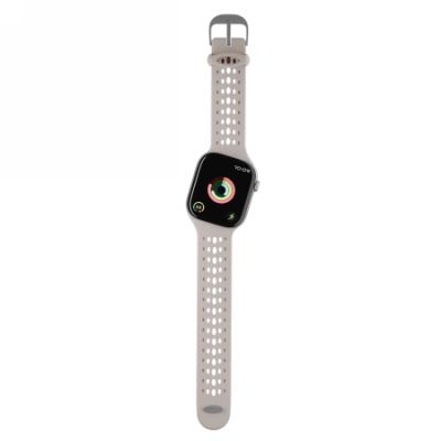 3. Decoded Silicone Ares O Band for Apple Watch 40/41/42 mm - Beige