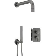 Concealed shower set with mixing BOX - with shower head