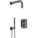 Concealed shower set with mixing BOX - with shower head