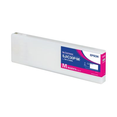 3. Epson SJIC30P(M): Ink cartridge for ColorWorks C7500G (Magenta)