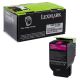 2. Lexmark Toner 70C2HME Magenta