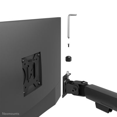 7. Neomounts DS60-600BL2-1 Monitor Holder/Stand 81.3 cm (32") Desk Black