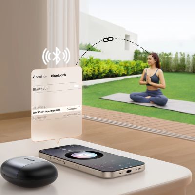 8. Joyroom Openfree JR-OE4 open-ear TWS wireless headphones – black