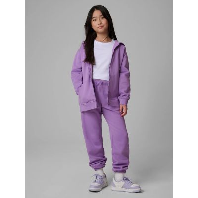 6. Girls' loose sweatshirt with hood 4F 4FJRSS26TSWSF2715-51S