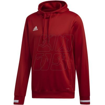 6. Sweatshirt adidas Team 19 Hoody M DX7335 red