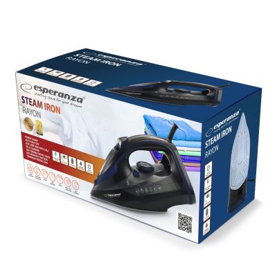 5. ESPERANZA STEAM IRON RAYON 2600W EHI012