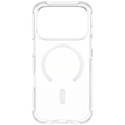 3. CARE by PanzerGlass Fashionable Samba Case w. White MagSafe for iPhone 17 Pro - Transparent