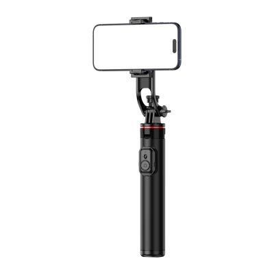 3. Selfie stick WC1Y2S 1.3m aluminum alloy telescopic tripod with phone holder - black