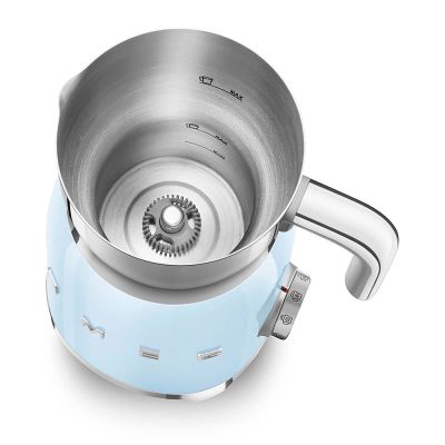 6. Smeg MFF11PBEU Milk Frother/Warmer Automatic Milk Frother/Warmer Blue