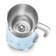 6. Smeg MFF11PBEU Milk Frother/Warmer Automatic Milk Frother/Warmer Blue