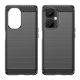 8. Carbon Case case for OnePlus Nord CE 3 flexible silicone carbon cover black