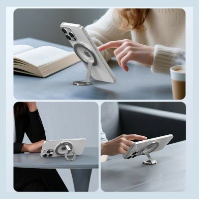 4. Ring SODI ST04 double-sided magnetic with MagSafe - silver