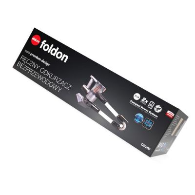 26. ELDOM FOLDON VERTICAL VACUUM CLEANER, CORDLESS, LIGHTING