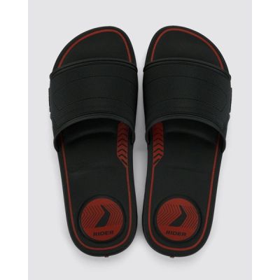6. Rider men's sports shoes Start Slide Ad slippers black comfortable