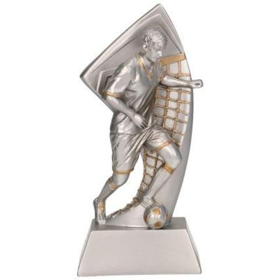 Cast figurine - football