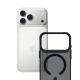 7. 3mk Smoke MagCase for iPhone 17 Pro - Black Semi-Transparent