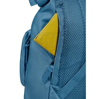 4. American Tourister Urban Groove City Backpack - Stone Blue