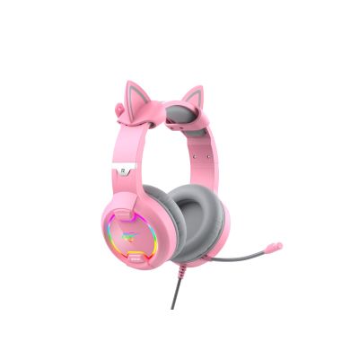 2. Havit H2233d Gaming Headphones (Pink)
