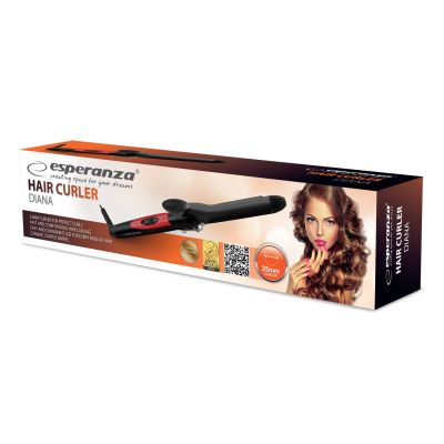 7. Esperanza Diana EBL005 curling iron (25W; black)