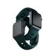 9. 3mk Silicone Watch Strap for Apple Watch 42 / 44 / 45 / 49 mm - green