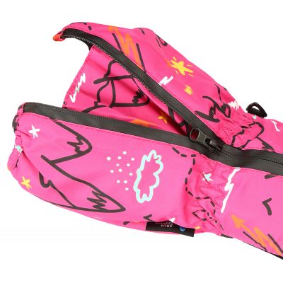 3. Viking Snoppy Kids Children’s Ski Gloves with PrimaLoft Insulation, Pink (125/23/2288/46)
