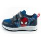 2. Leomil children's sports shoes Spiderman sneakers lightweight with velcro black blue