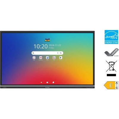 Viewsonic IFP5551 Display Interactive Whiteboard 139.7 cm (55") 3840 x 2160 px Touchscreen Black