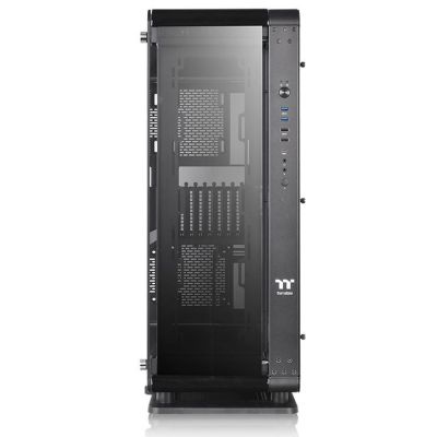 10. THERMALTAKE CORE P8 BLACK TEMPERED GLASS CA-1Q2-00M1WN-00