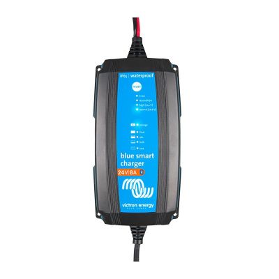 2. Blue IP65 24/8 Smart Charger + DC Connector