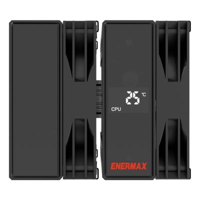 5. Enermax ETS-TD60D Computer Cooling System Processor Air Cooler 12cm Black