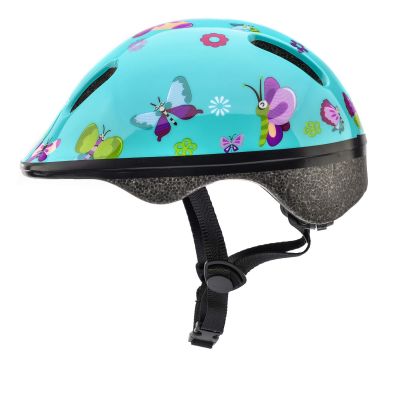 39. METEOR KS06 butterflies children's bike helmet