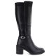 2. Sergio Leone KZ-14 black insulated high-heeled boots