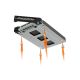 8. IcyDock Mounting Plate 2x6.3cm SATAI-III in 1x3.5" RAID Control