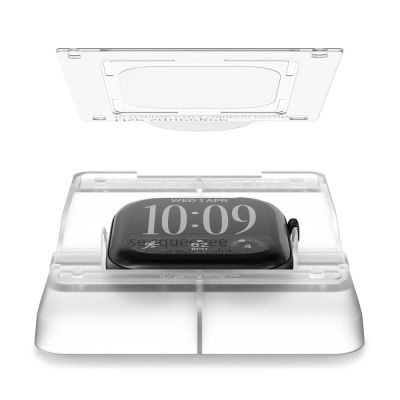 3. Spigen Elite Shield EZ Fit 2-Pack Hydrogel Film for Apple Watch 12 (42 mm)