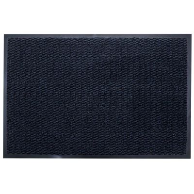 10. ABSORBENT DOORMAT ENTRANCE MAT ZONE 60X90CM NAVY BLUE