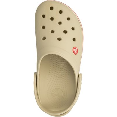 6. Crocs Crocband W 11016 beige flip-flops